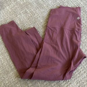 pink lulu align leggings